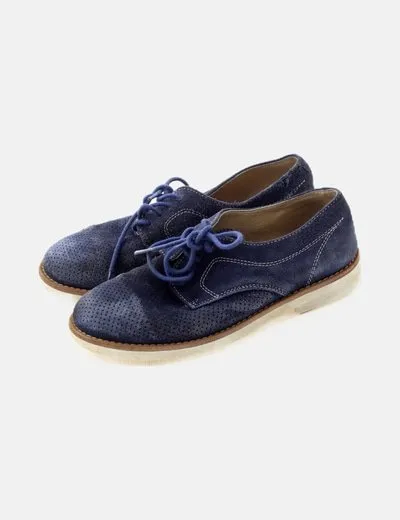 Pablosky Zapato azul serraje