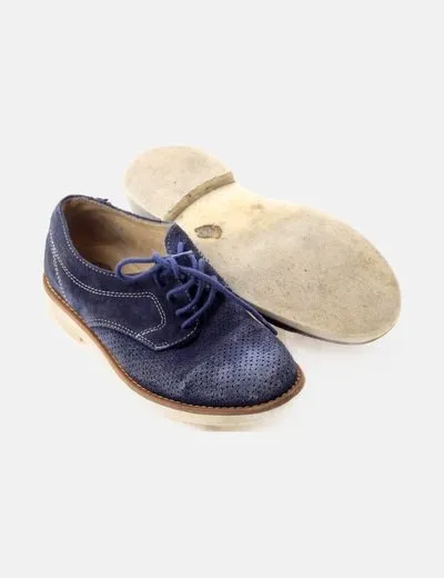 Pablosky Zapato azul serraje