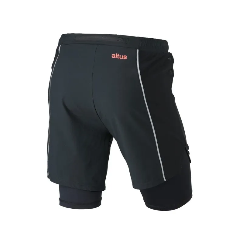 Pantalon Altus LEN corto con malla 72602LN