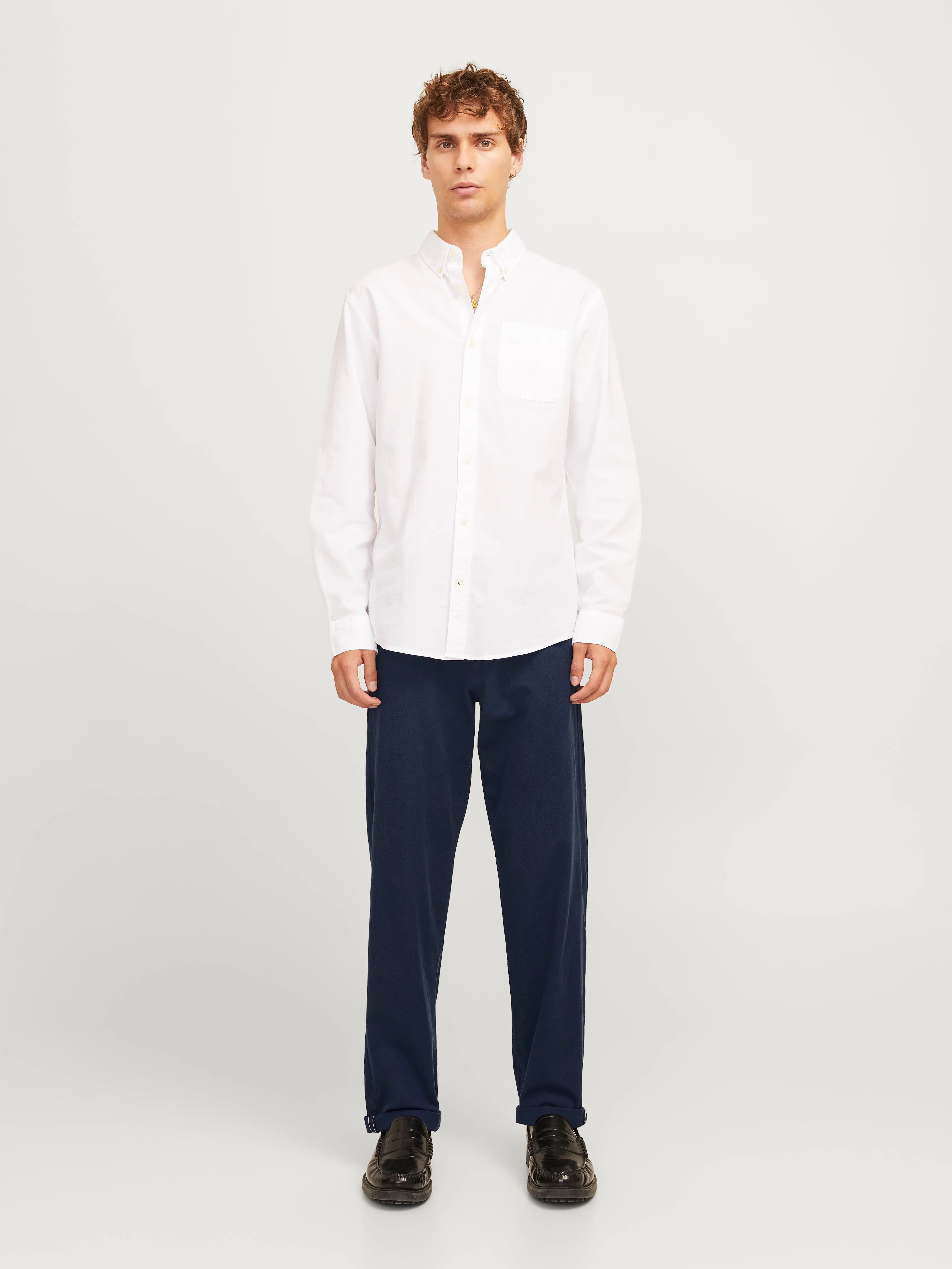 Pantalones chinos Corte relaxed | Azul oscuro | Jack & Jones®
