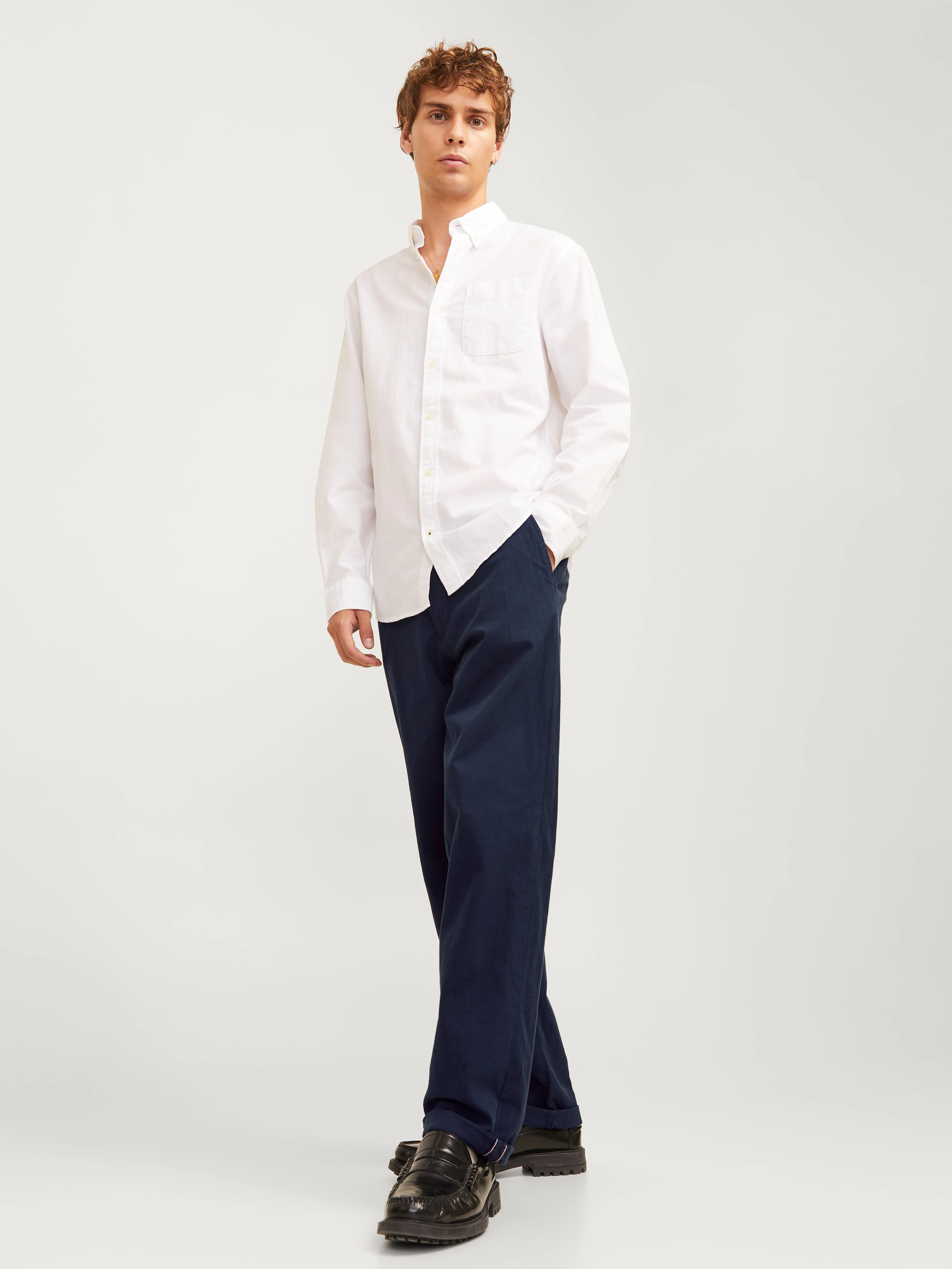 Pantalones chinos Corte relaxed | Azul oscuro | Jack & Jones®