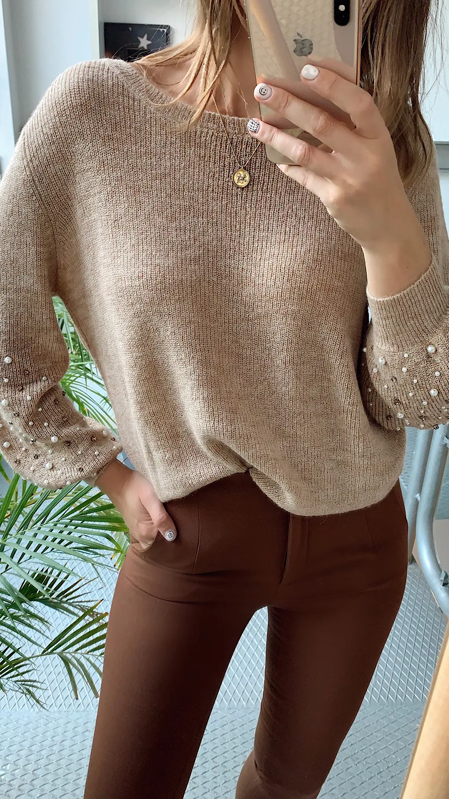 Pantalón Brown Tiro Alto