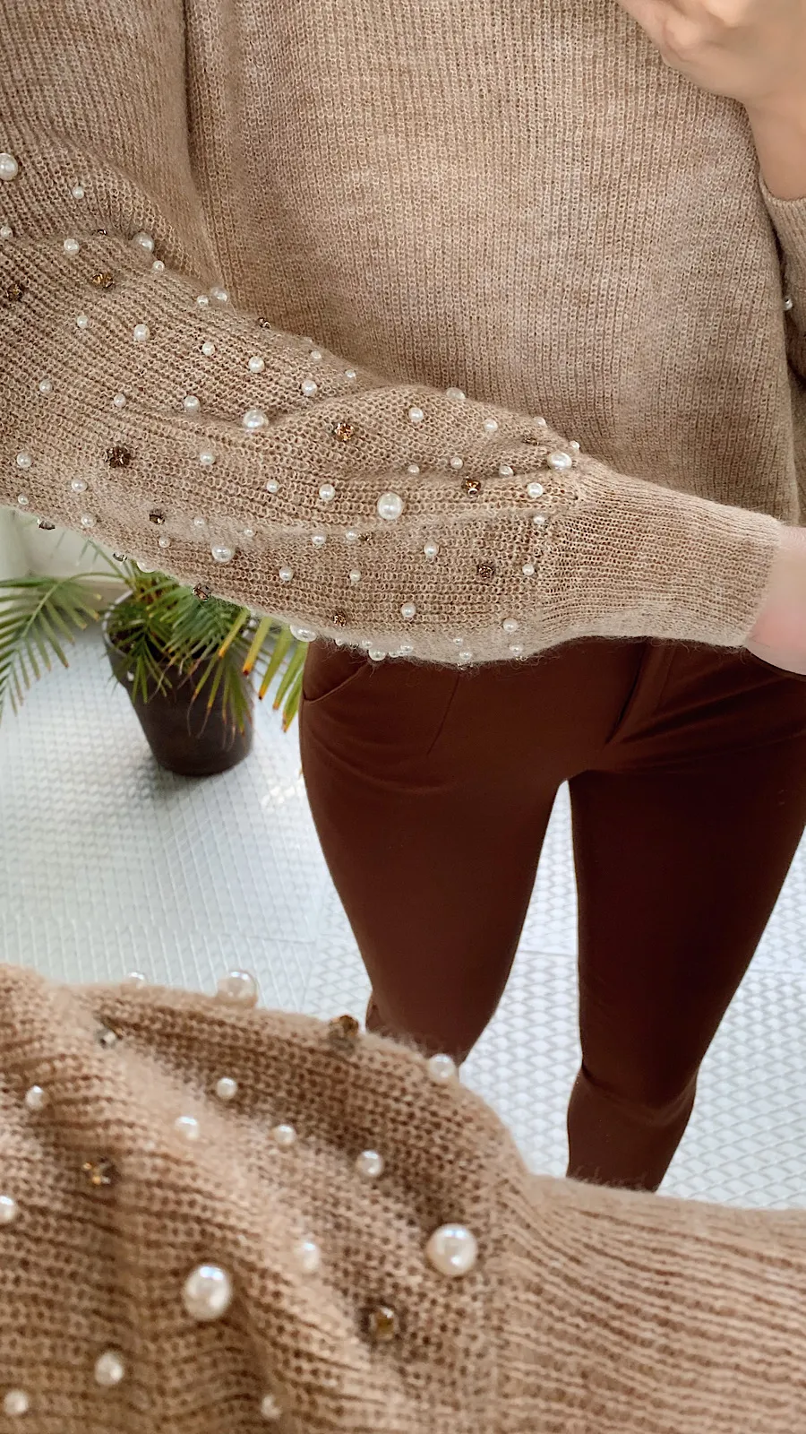 Pantalón Brown Tiro Alto