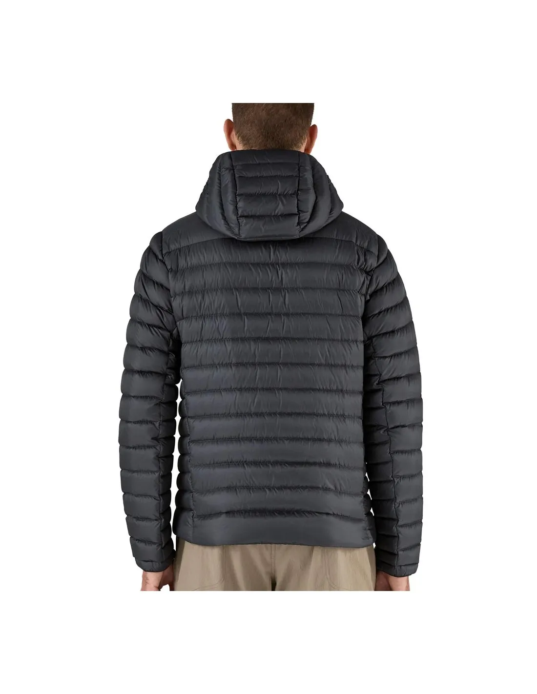 PATAGONIA M'S DOWN SWEATER HOODY BLACK