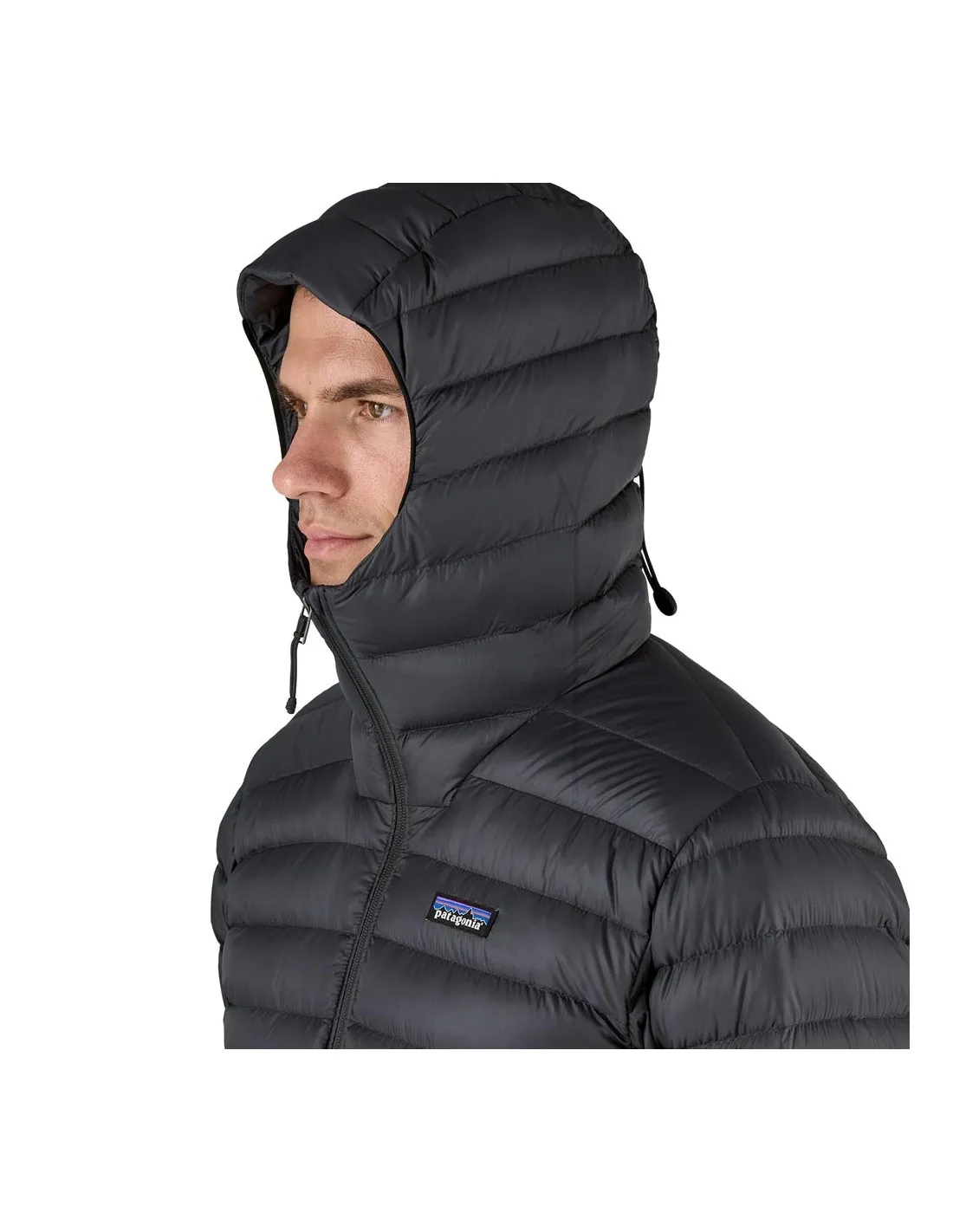 PATAGONIA M'S DOWN SWEATER HOODY BLACK