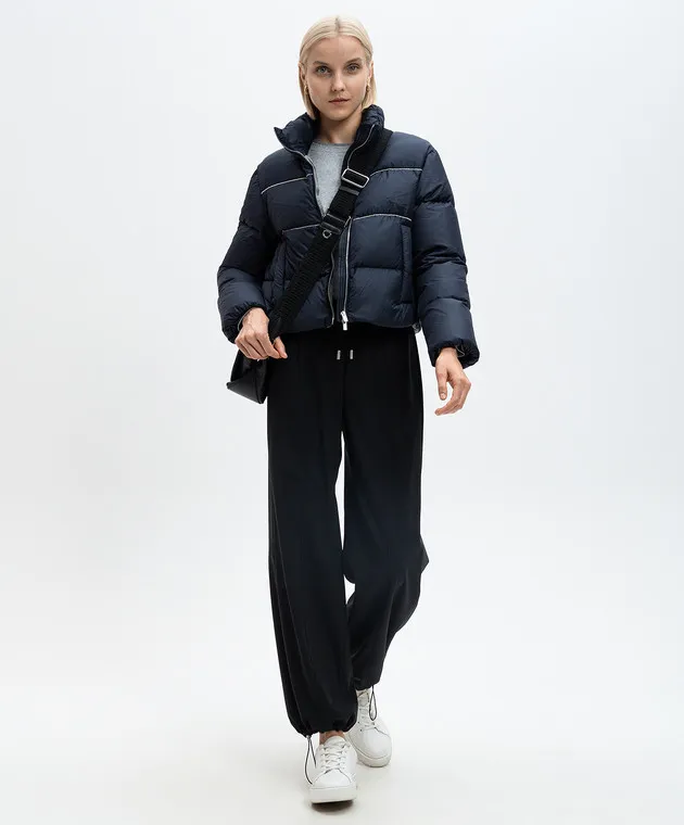 Peserico Black pants with wool