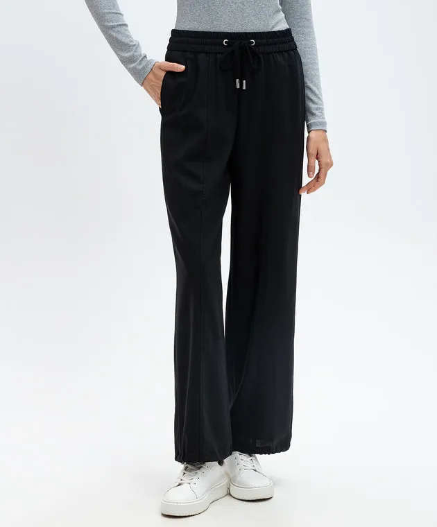 Peserico Black pants with wool