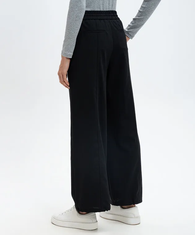 Peserico Black pants with wool