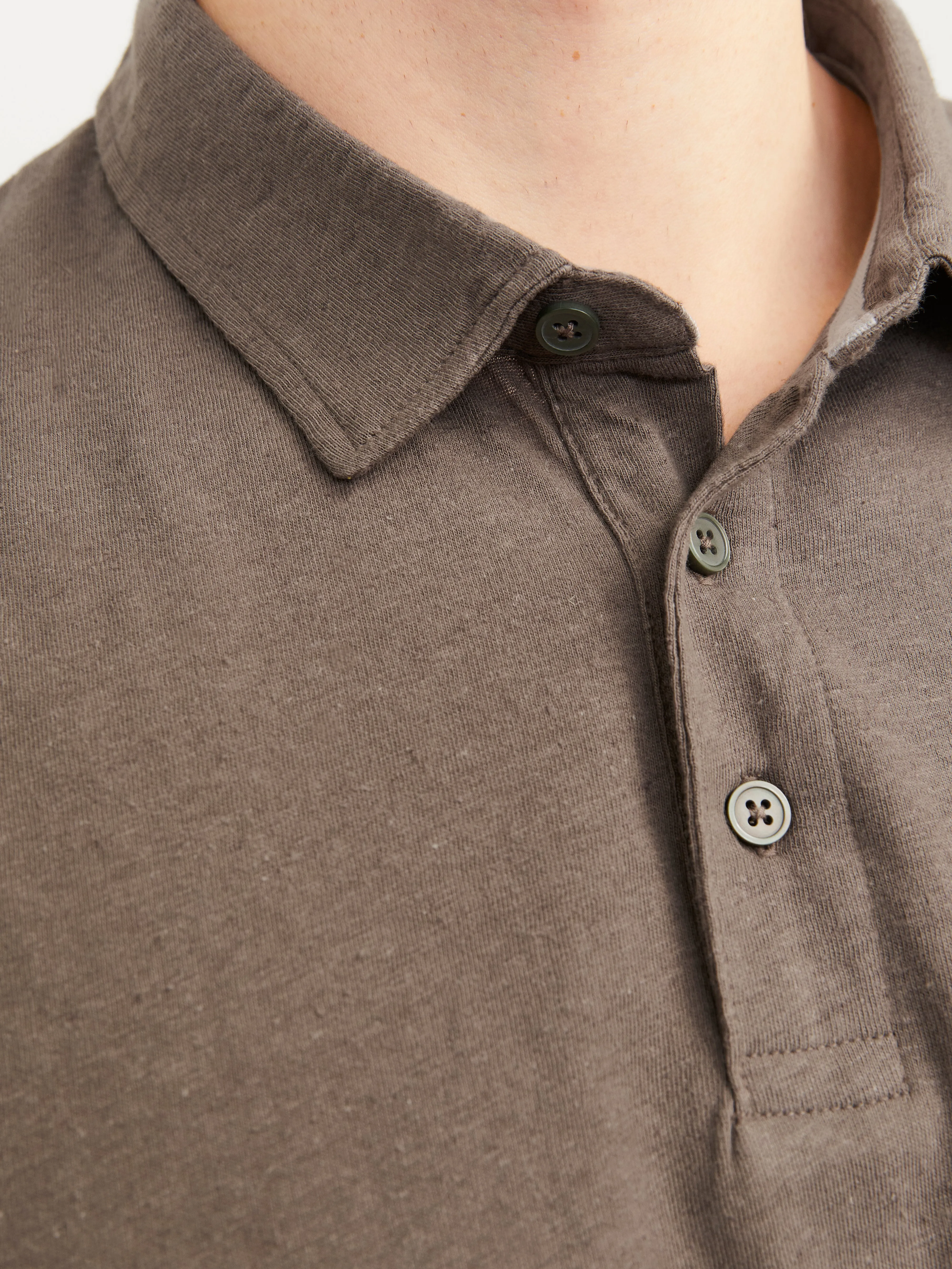 Plus Camiseta Liso | Marrón oscuro | Jack & Jones®