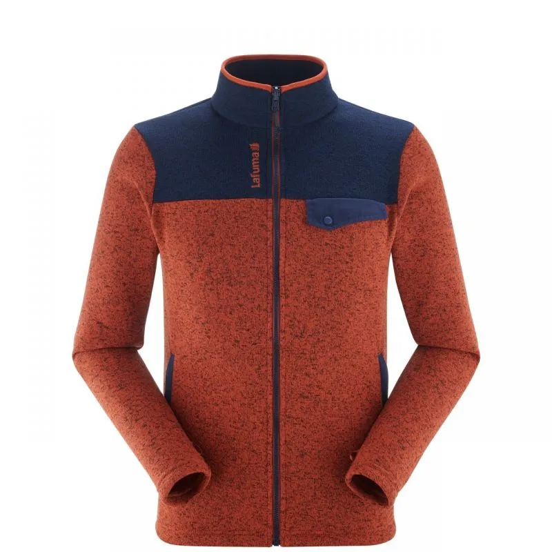 POLAR LAFUMA CLOUDY FULLZIP (BRICK RED) HOMBRE