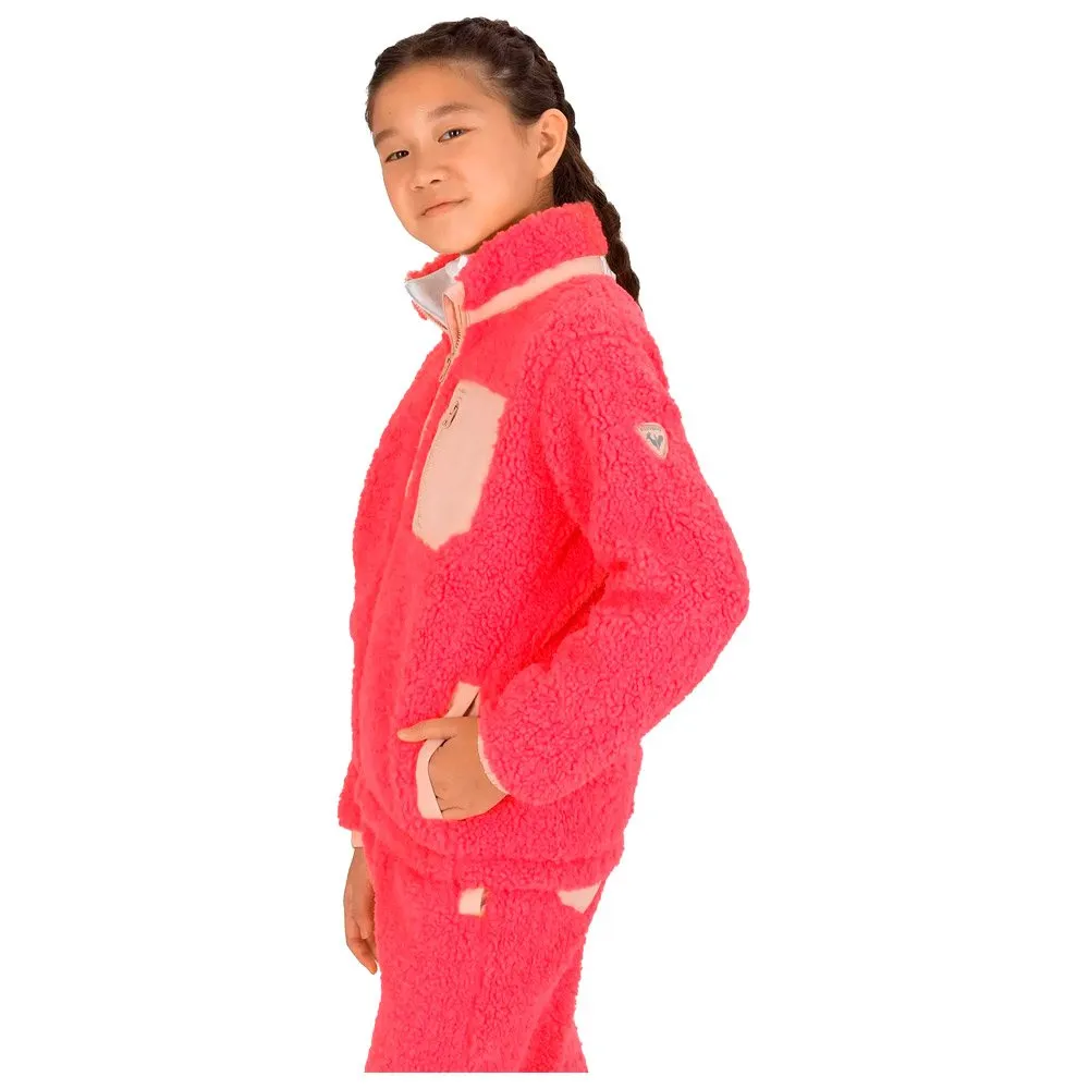 Polar Rossignol Junior Fleece Jkt Pink Lift