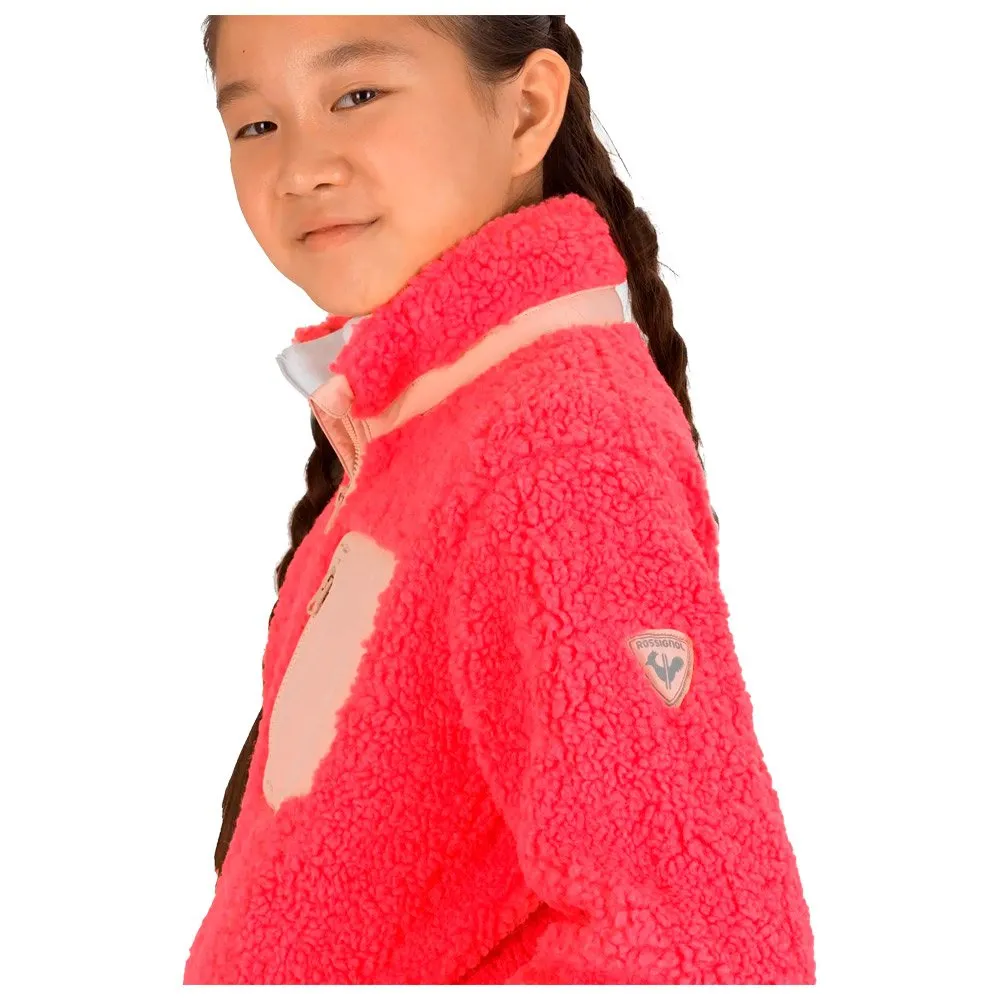 Polar Rossignol Junior Fleece Jkt Pink Lift