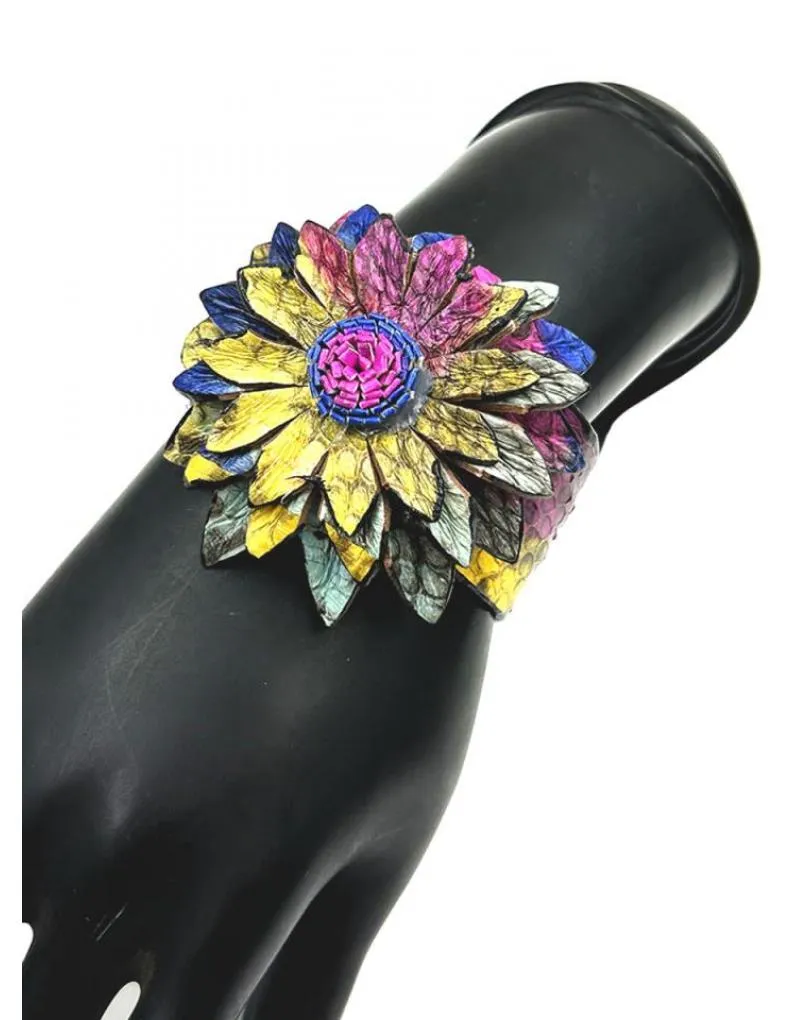 PULSERAS BONITAS PARA EL VERANO DE CUERO MULTICOLOR