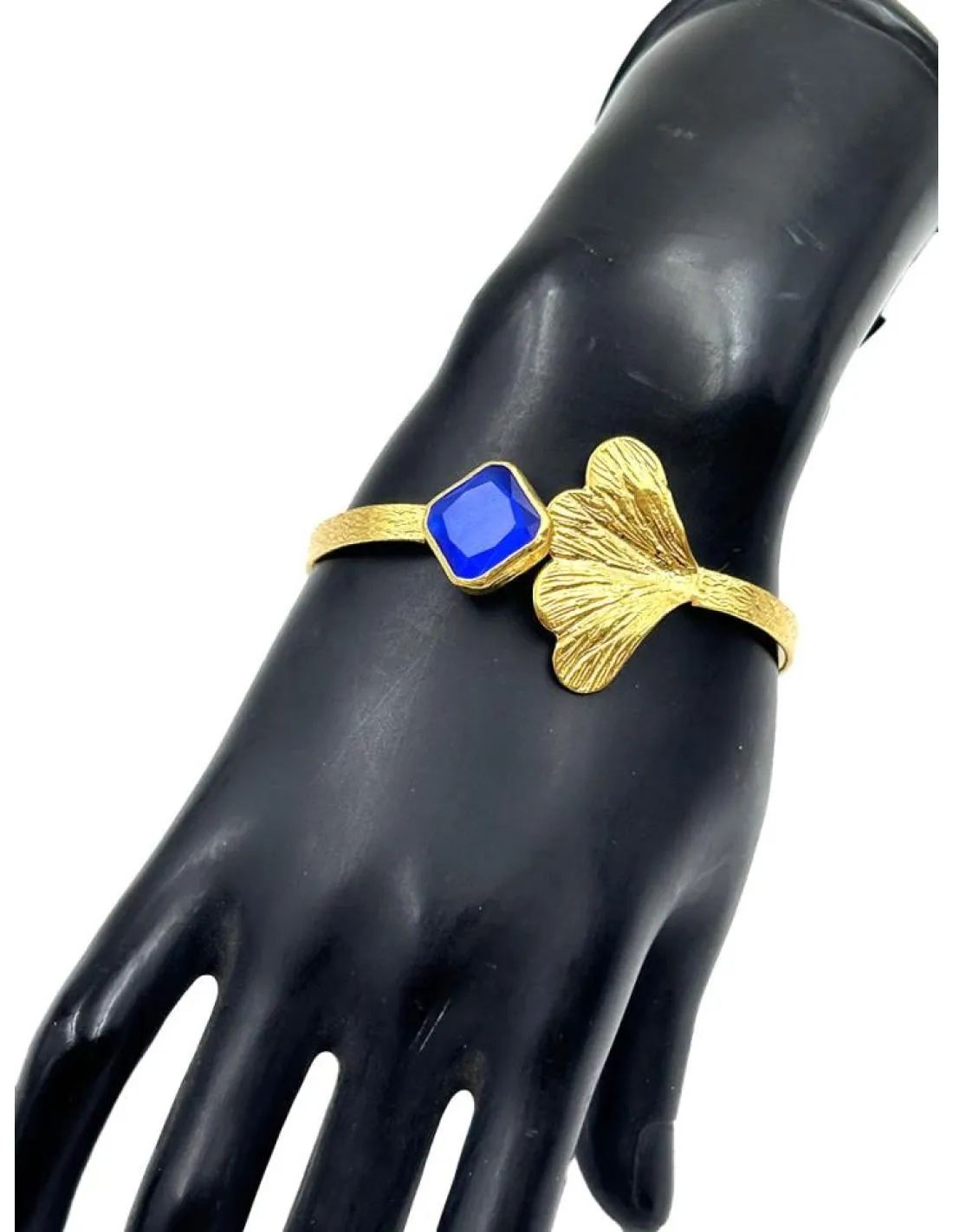 PULSERAS DORADAS Y AZULONAS PARA BODAS Y BAUTIZOS