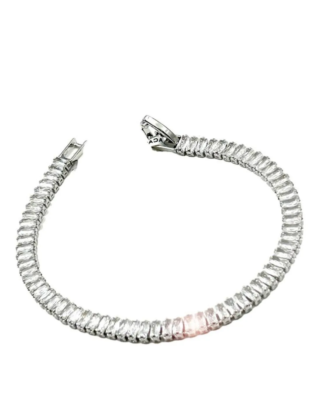 PULSERAS PLATEADAS DE FIESTA CON CIRCONITAS PARA BODAS