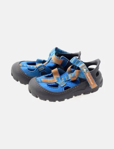 Quechua Sandalia azul combinada