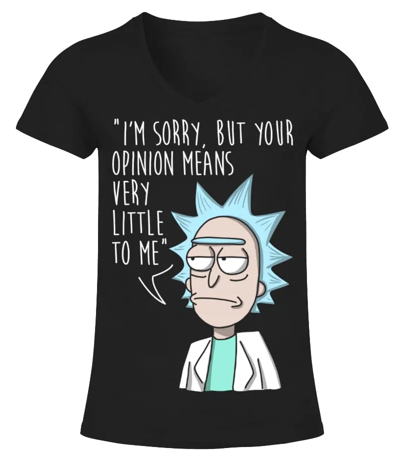RICKOPINION CAMISETA CUELLO PICO MUJER