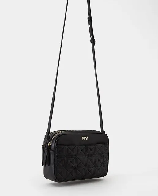 Roberto Verino Bolso de mujer bandolera Taylor Pocket Padded de piel