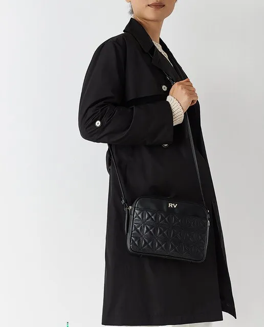 Roberto Verino Bolso de mujer bandolera Taylor Pocket Padded de piel