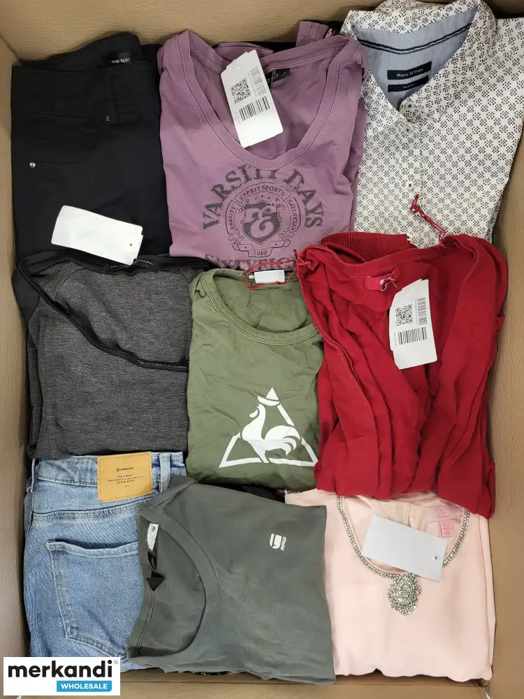 ROPA DE SEGUNDA MANO DE CALIDAD MEZCLA DE CREMA PARA HOMBRE, MEZCLA PARA MUJER, SUDADERAS, CAMISETAS, CHAQUETAS  PAQUETES