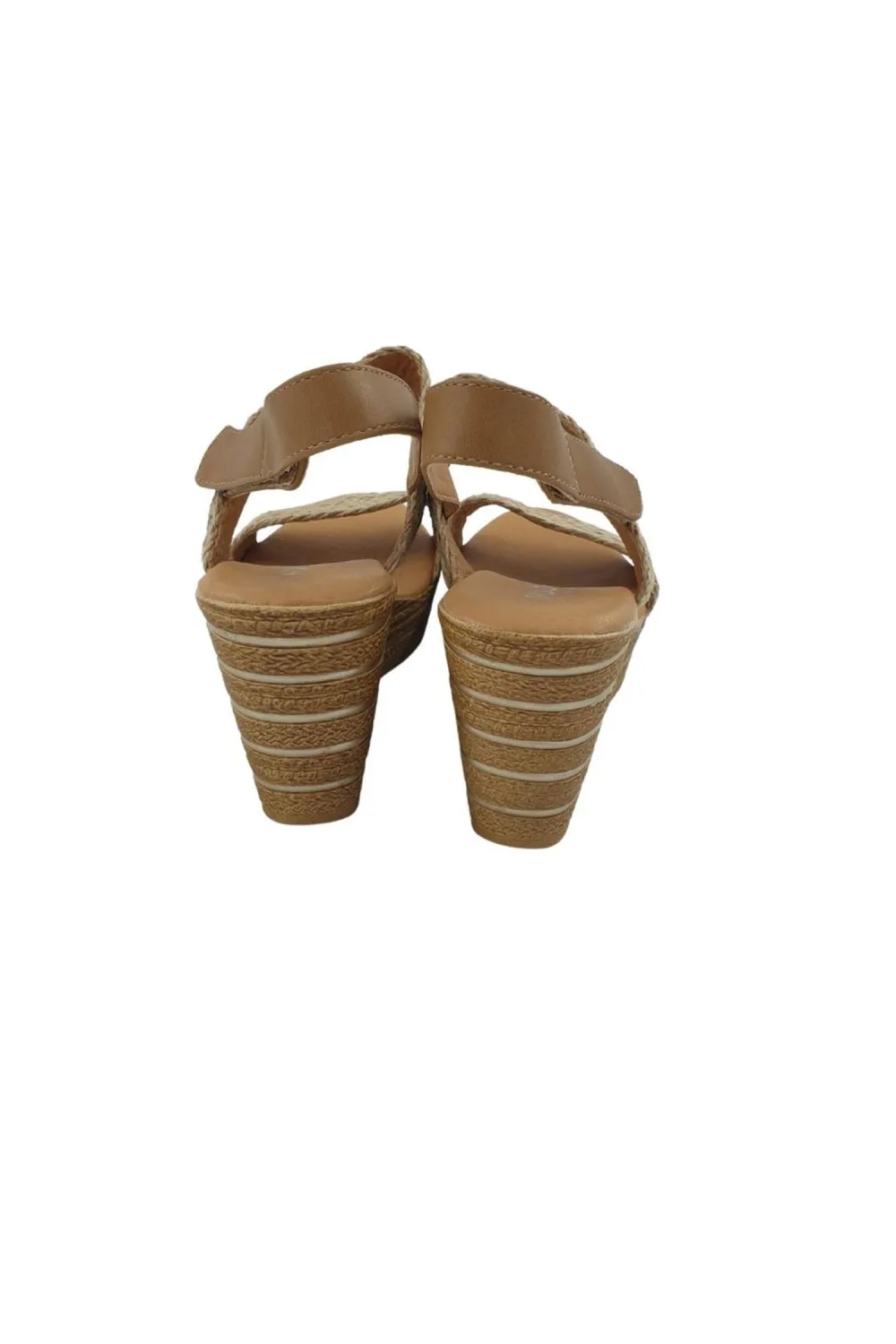 Sandalia cuna mujer hurlun beige p106