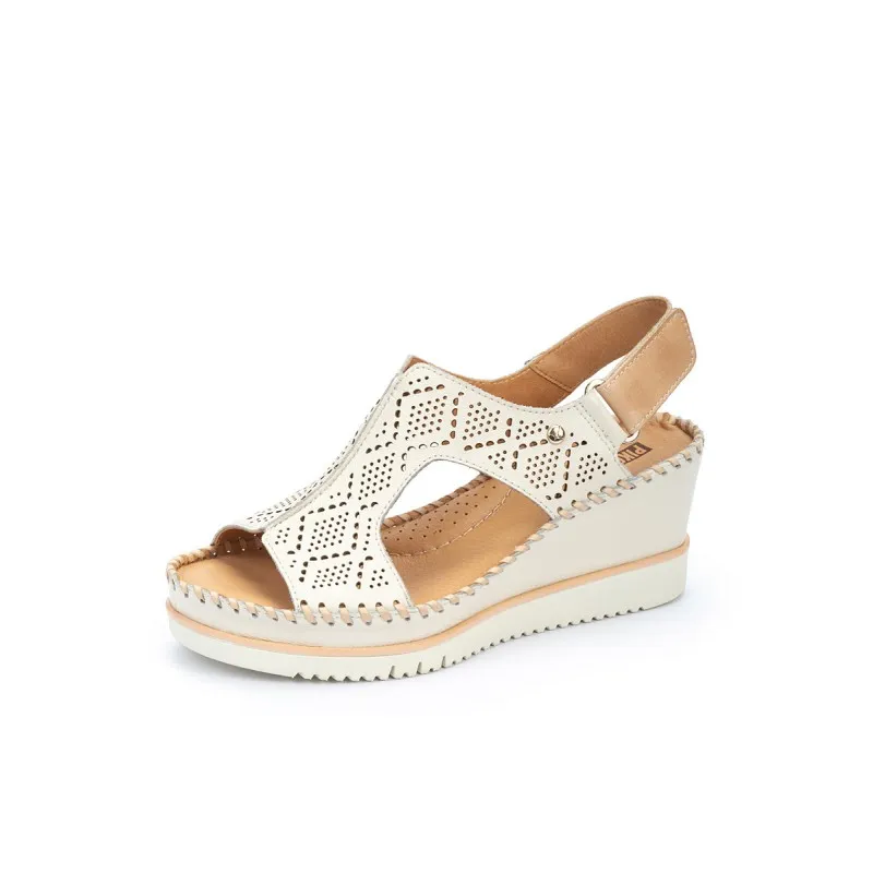 Sandalia cuña Pikolinos AGUADULCE W3Z beige