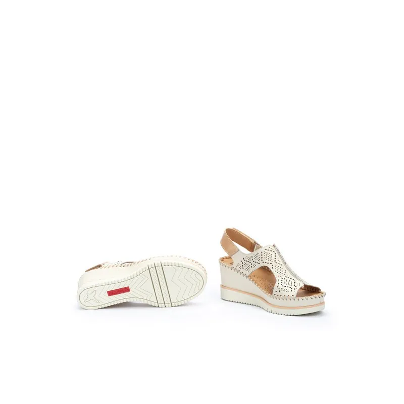 Sandalia cuña Pikolinos AGUADULCE W3Z beige