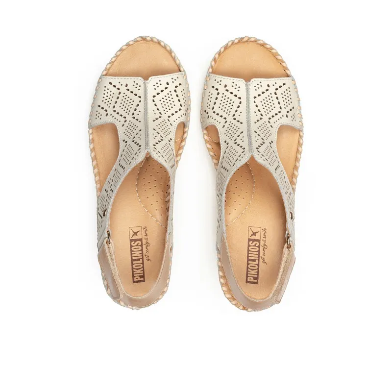 Sandalia cuña Pikolinos AGUADULCE W3Z beige