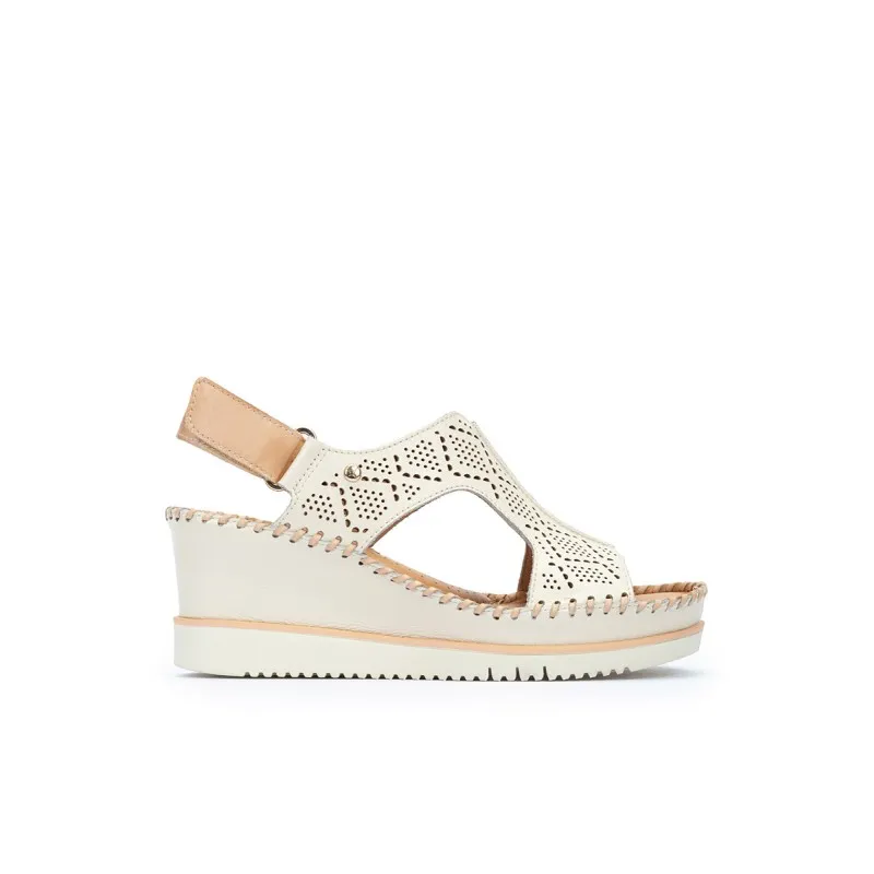 Sandalia cuña Pikolinos AGUADULCE W3Z beige