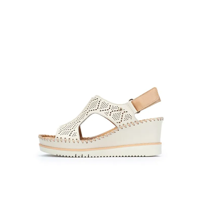 Sandalia cuña Pikolinos AGUADULCE W3Z beige