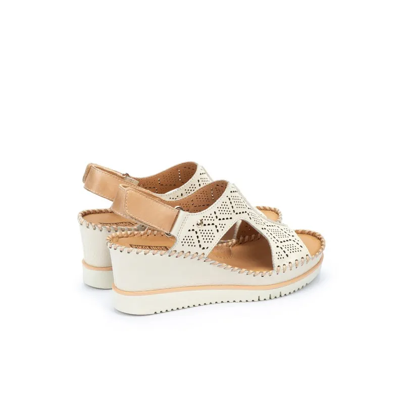 Sandalia cuña Pikolinos AGUADULCE W3Z beige