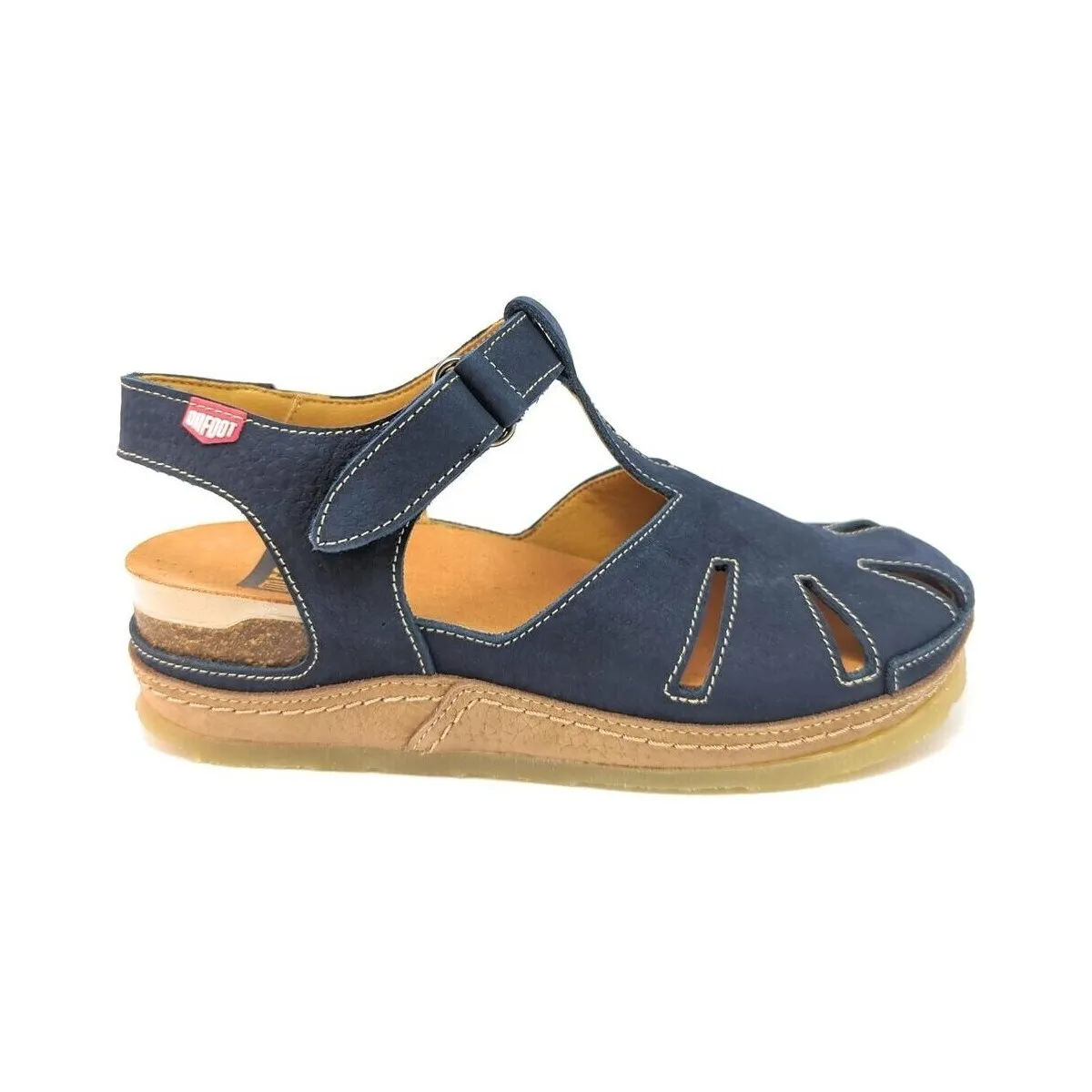 SANDALIA  CYNARA 241 PIEL AZUL