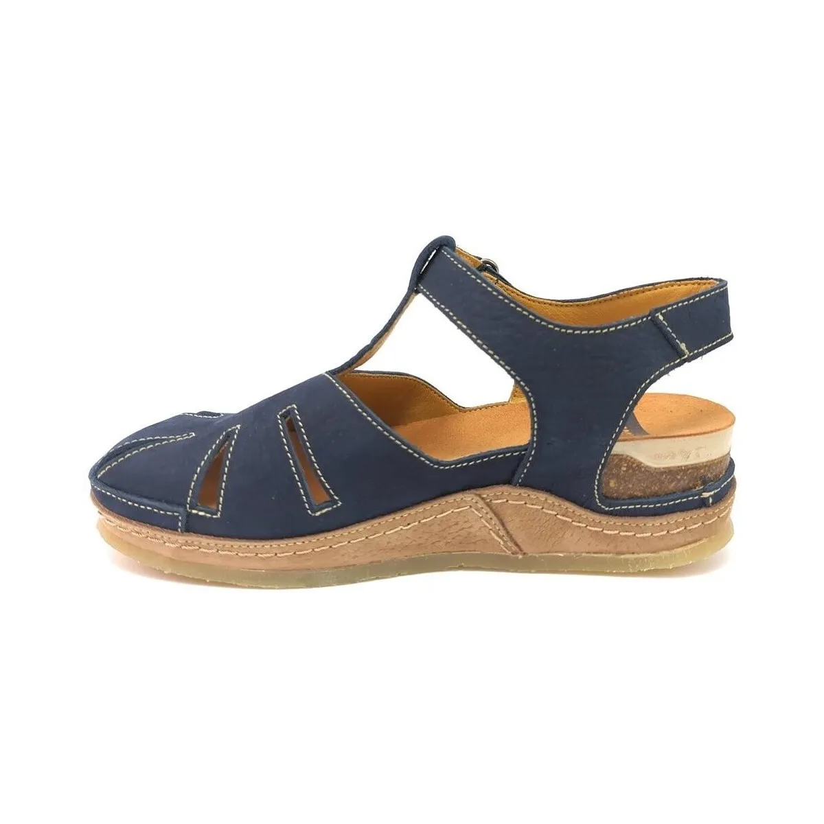 SANDALIA  CYNARA 241 PIEL AZUL