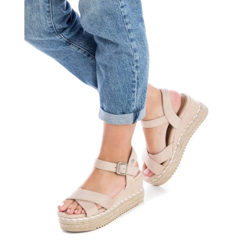 Sandalia de mujer REFRESH 170587 Beige