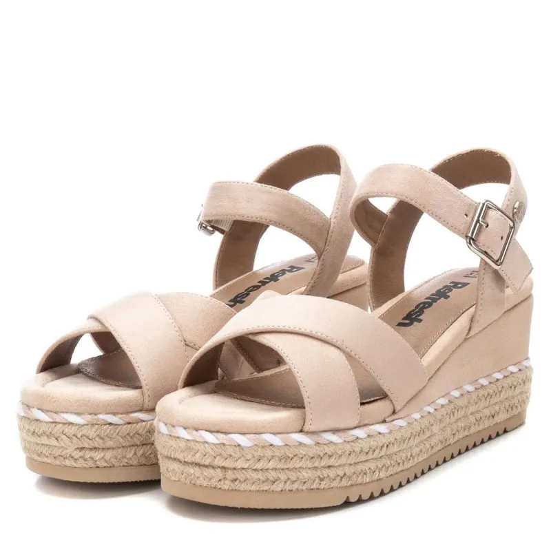 Sandalia de mujer REFRESH 170587 Beige