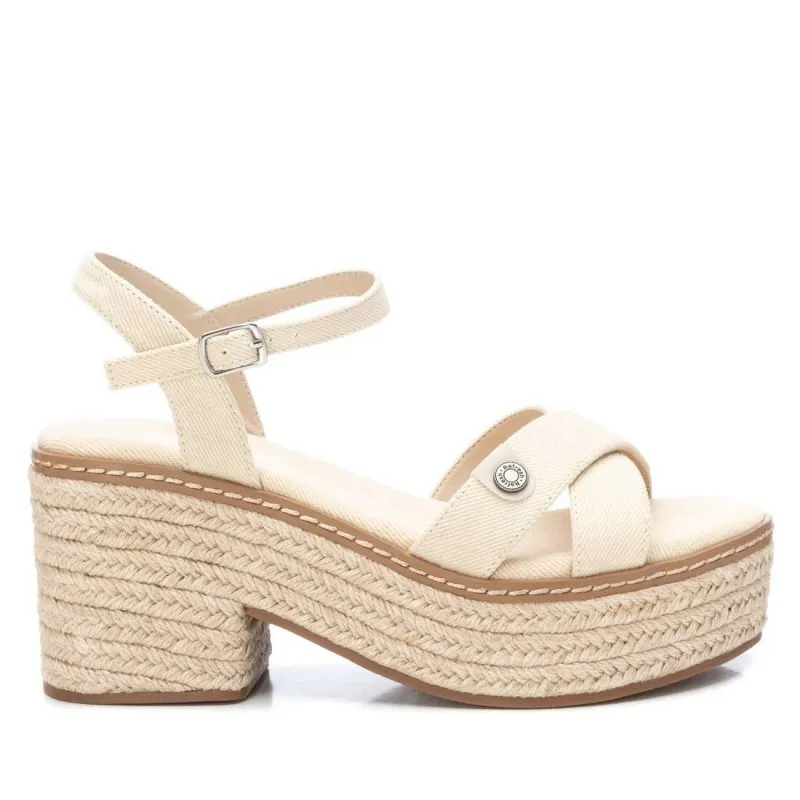 Sandalia de mujer REFRESH 171932 Beige