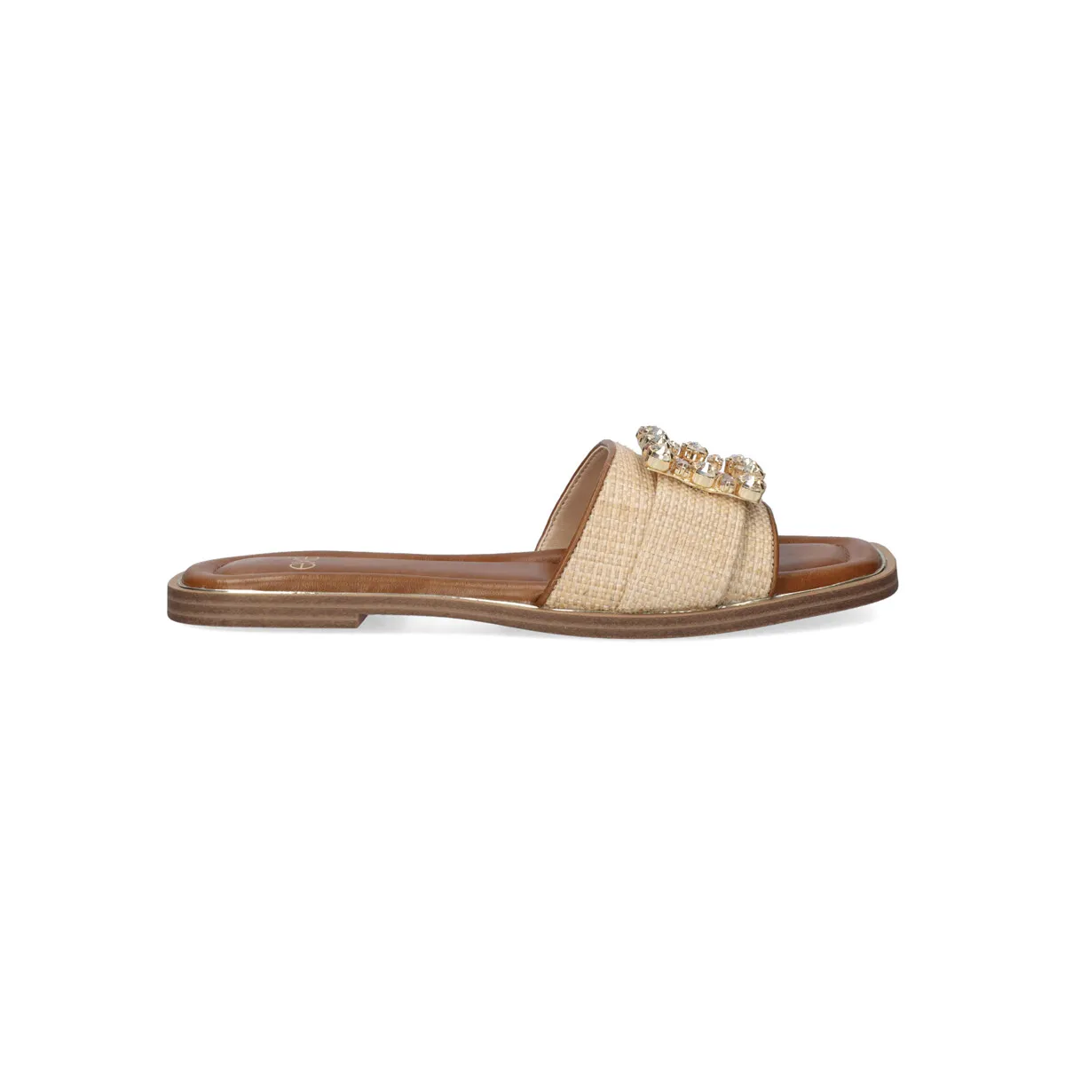 SANDALIA PLANA EXÉ DORETA488 BEIGE
