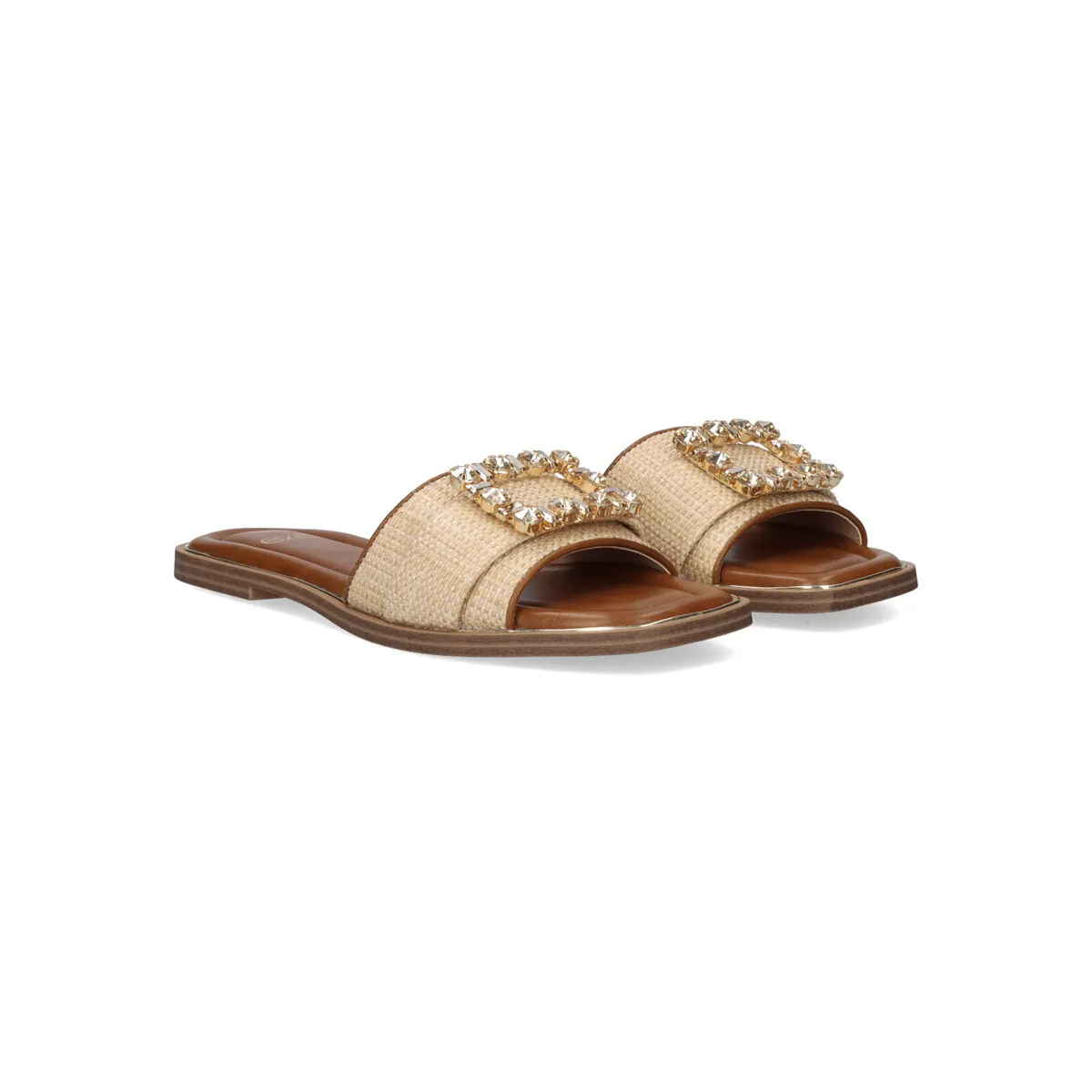 SANDALIA PLANA EXÉ DORETA488 BEIGE