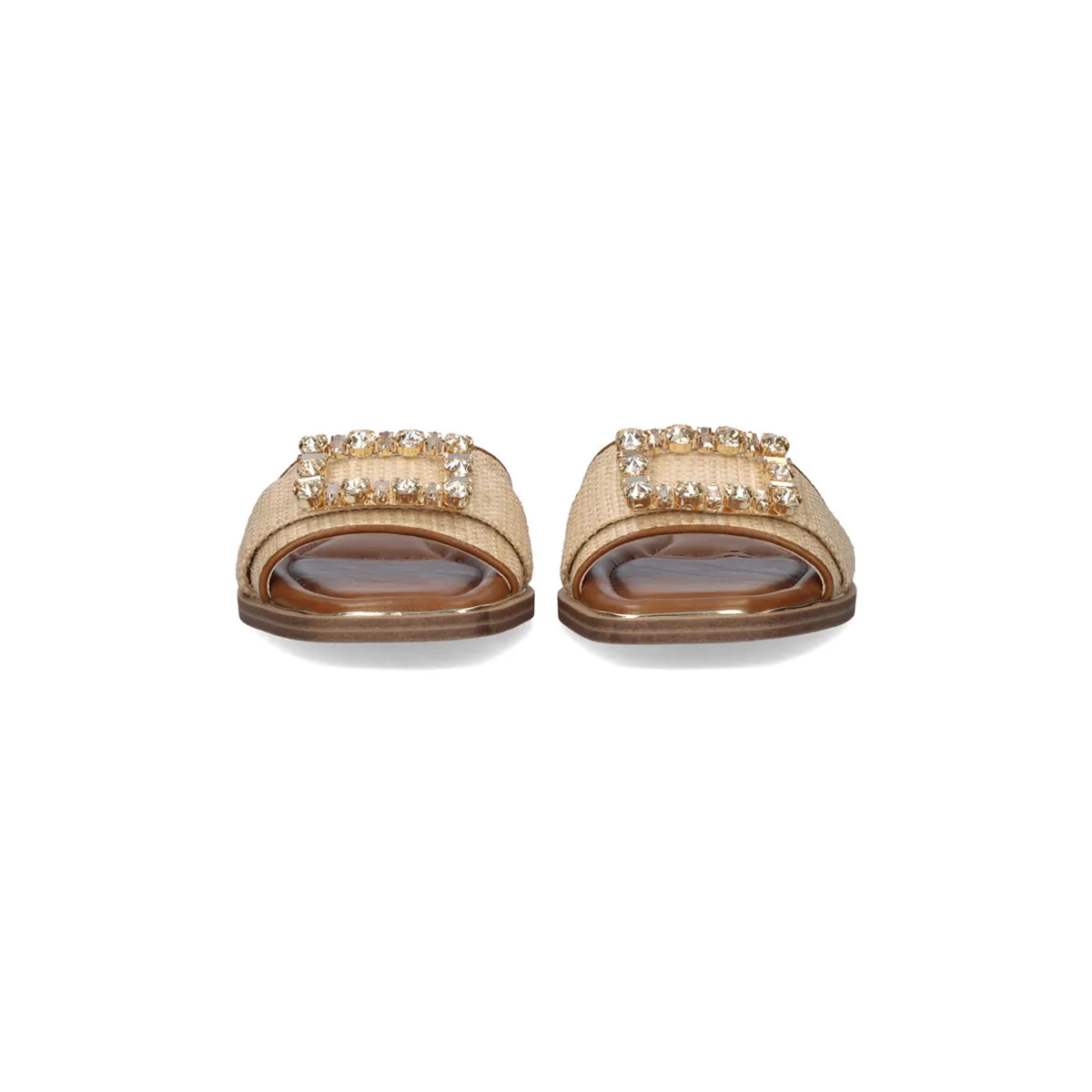 SANDALIA PLANA EXÉ DORETA488 BEIGE