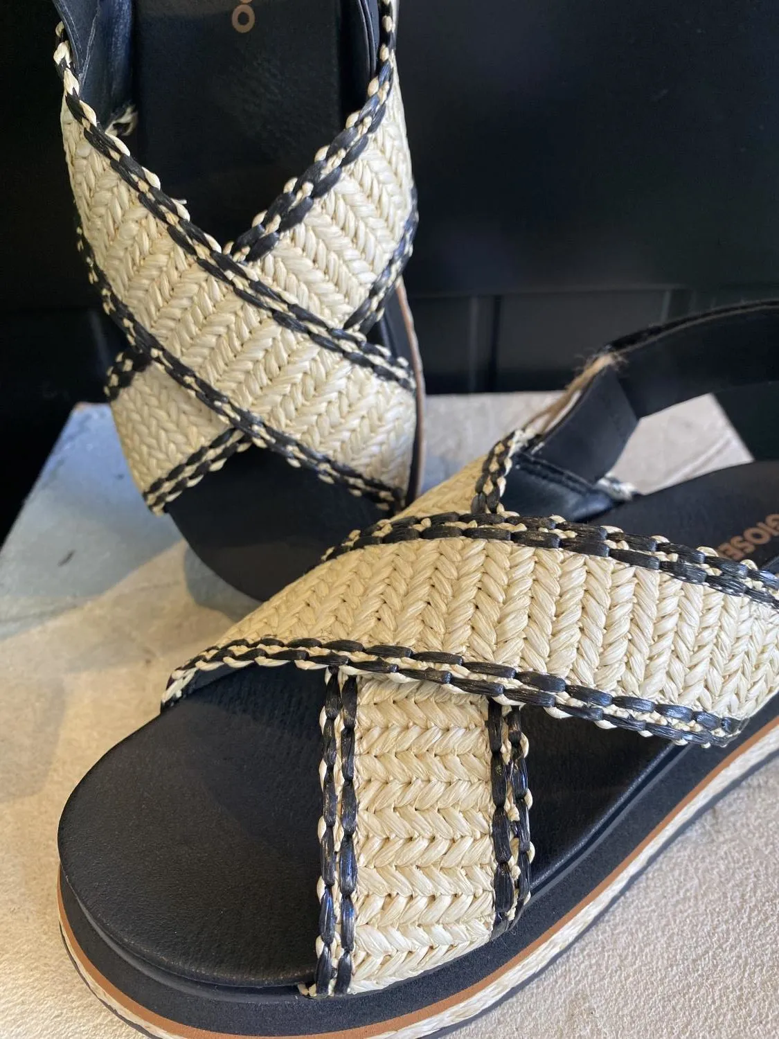 Sandalia Plataforma Gioseppo Odrie 71052 Negro
