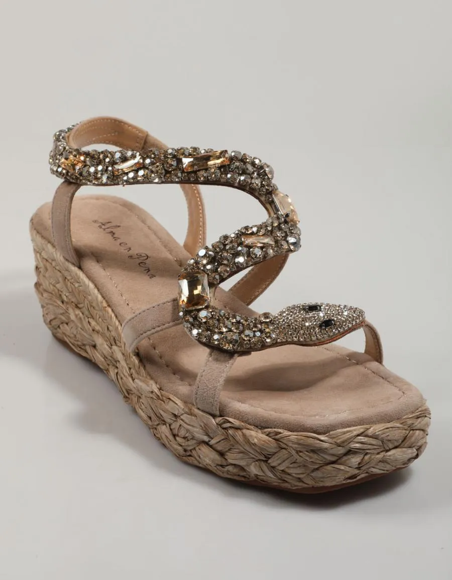  sandalias ALMA EN PENA 576 en Taupe 82393