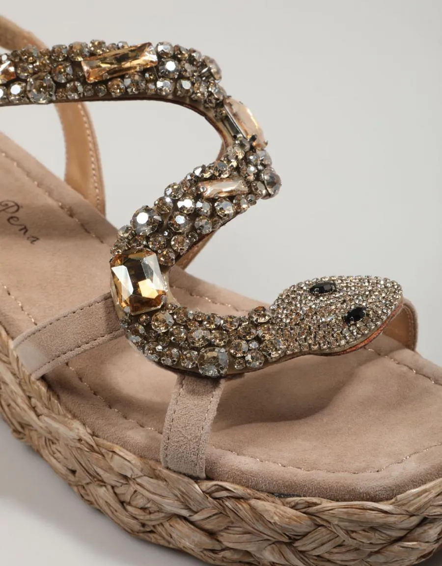  sandalias ALMA EN PENA 576 en Taupe 82393