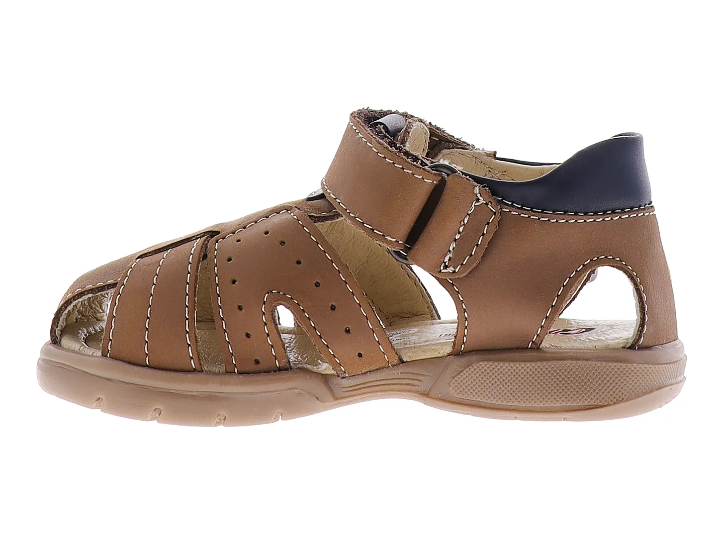 Sandalias Coloso 6555 Cafe Para Niño