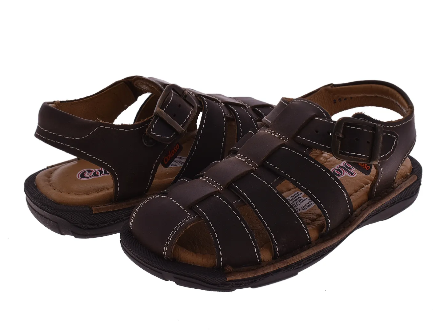 Sandalias Coloso 6880 Cafe Para Niño