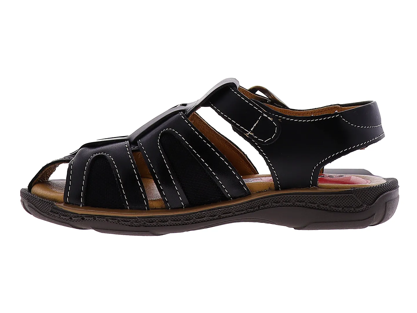 Sandalias Coloso 6895 Negro Para Niño