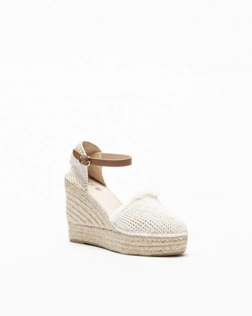 Sandalias con cuña PROF Alba134 Beige