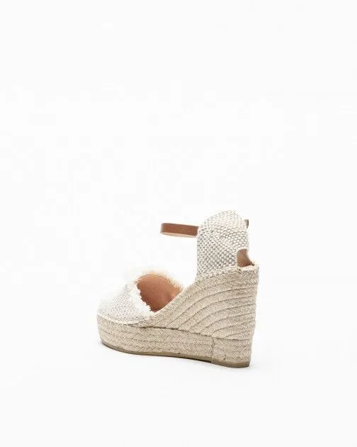 Sandalias con cuña PROF Alba134 Beige