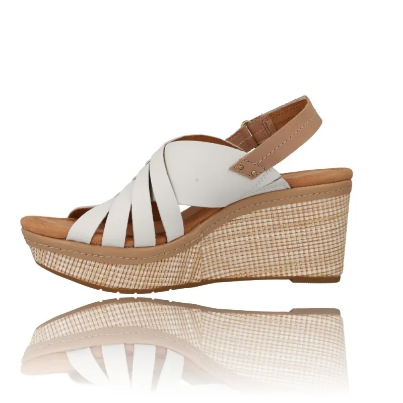 Sandalias con Cuña y Plataforma para Mujer de Clarks Elleri Grace