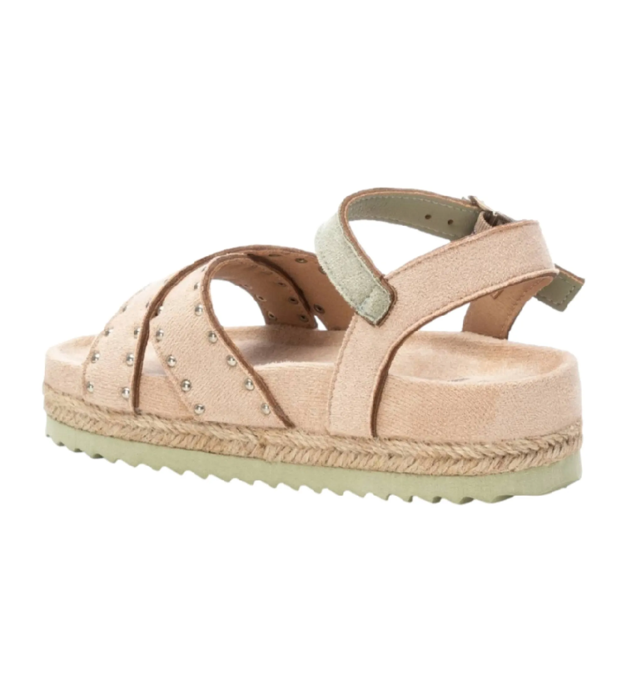Sandalias con plataforma 150901 beige