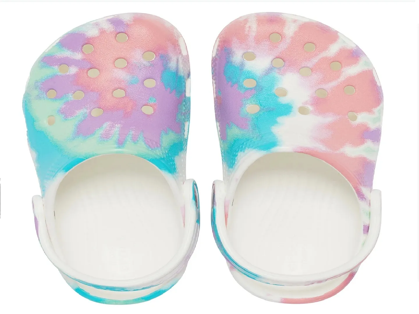 Sandalias Crocs Classic Tie Dye Para Niña
